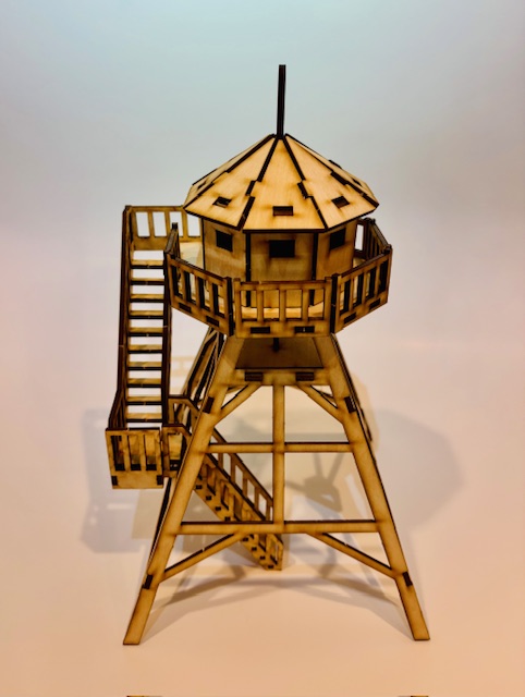 The Firetower Puzzle - Front View